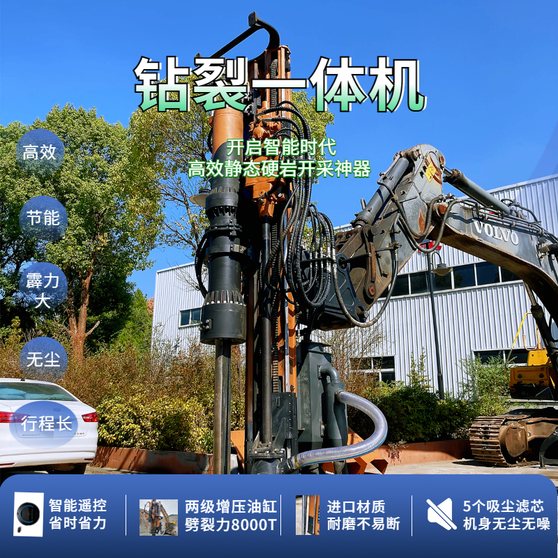 巖石鉆裂機(jī)、鉆劈機(jī)未來(lái)發(fā)展走向如何?